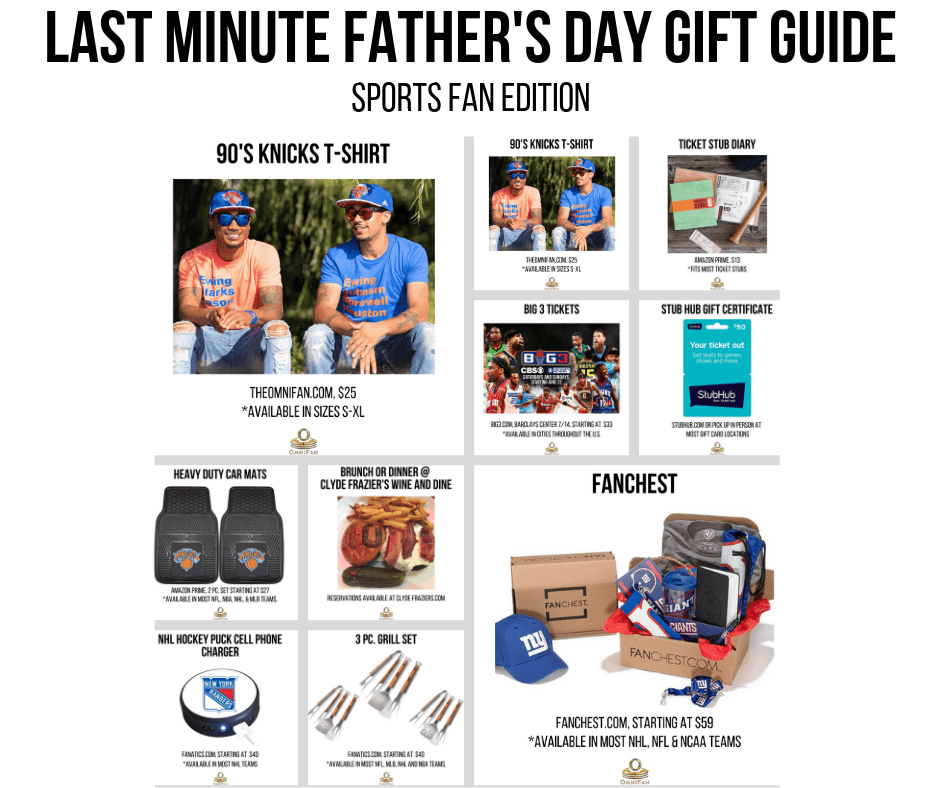 Last Minute Father's Day Gift Guide (Under $100) - For the Sports Fan Dad In Your Life!