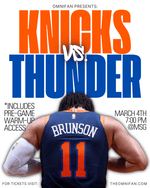 Knicks vs. Thunder MSG Experience - 3/4/26 - OmniFan