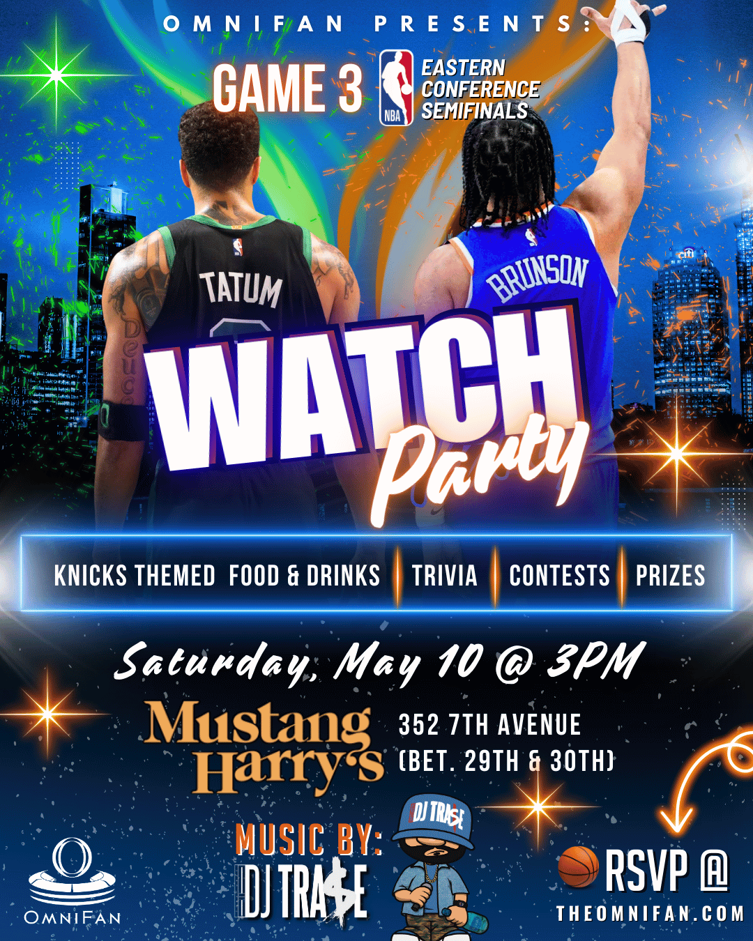 Celtics vs. Knicks Game 3 (Semifinals) Playoff Watch Party