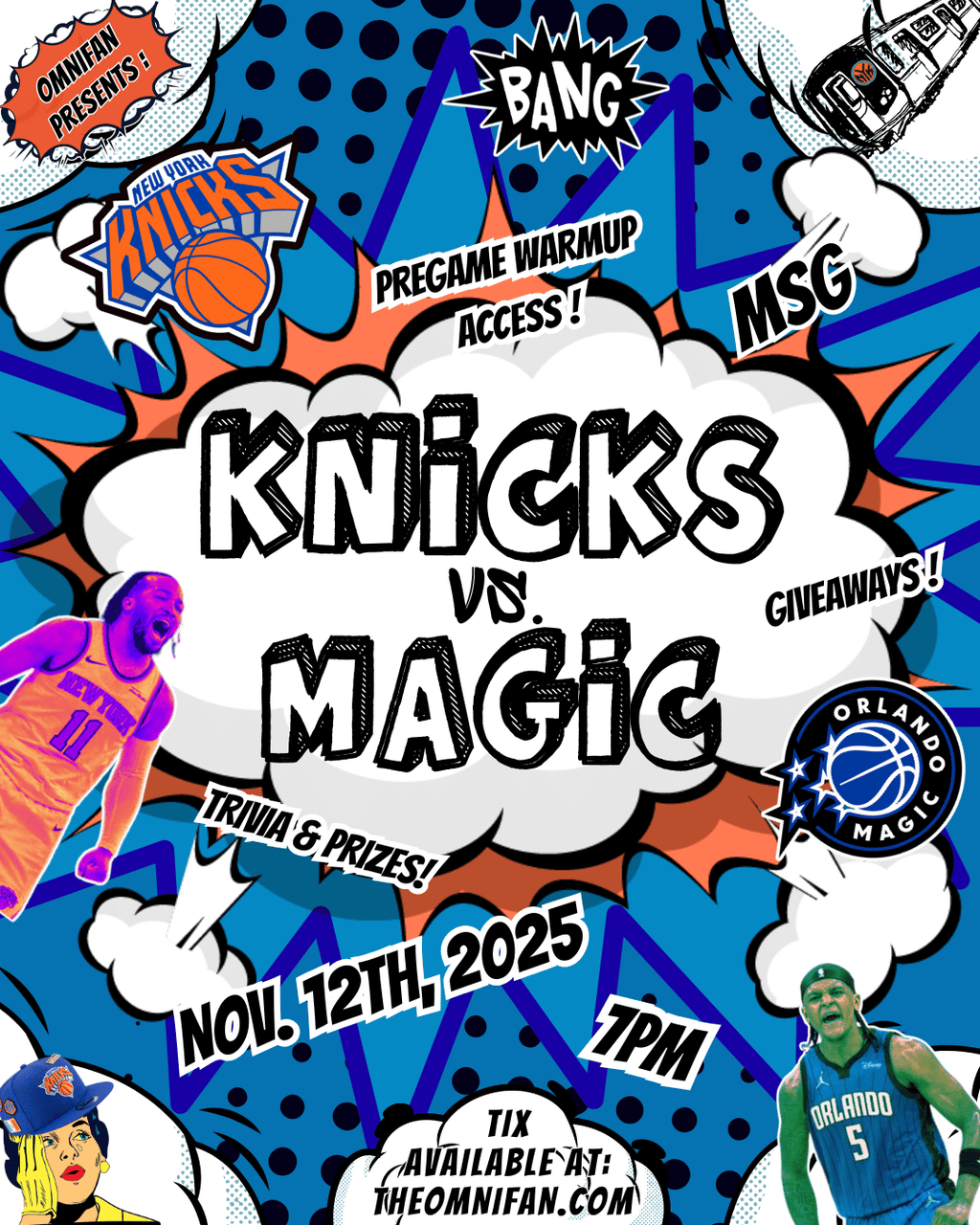 Knicks vs. Magic Eastern Conference Showdown - 11/12/25