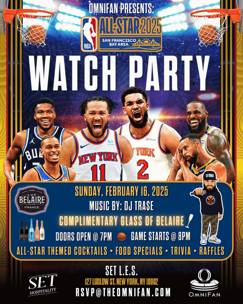 2025 NBA All-Star Watch Party – OmniFan - Main Image