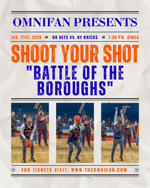 Shoot Your Shot: Battle of the Boroughs (Nets vs. Knicks 1-21-26)