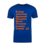 Underdogs ('98-'99) NY Knicks Roster T-Shirt