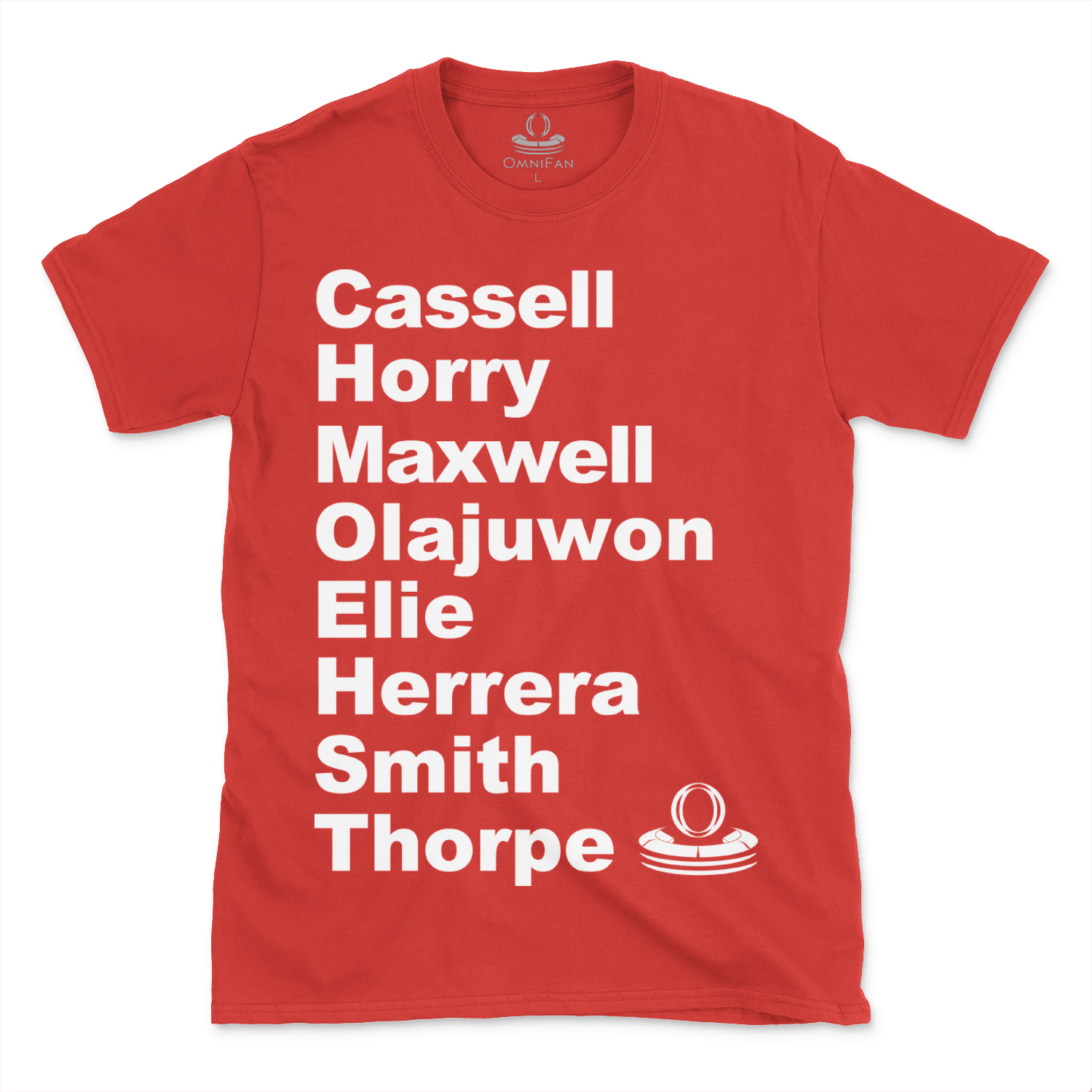 Clutch City ('93-'94) Houston Rockets Roster T-Shirt - OmniFan